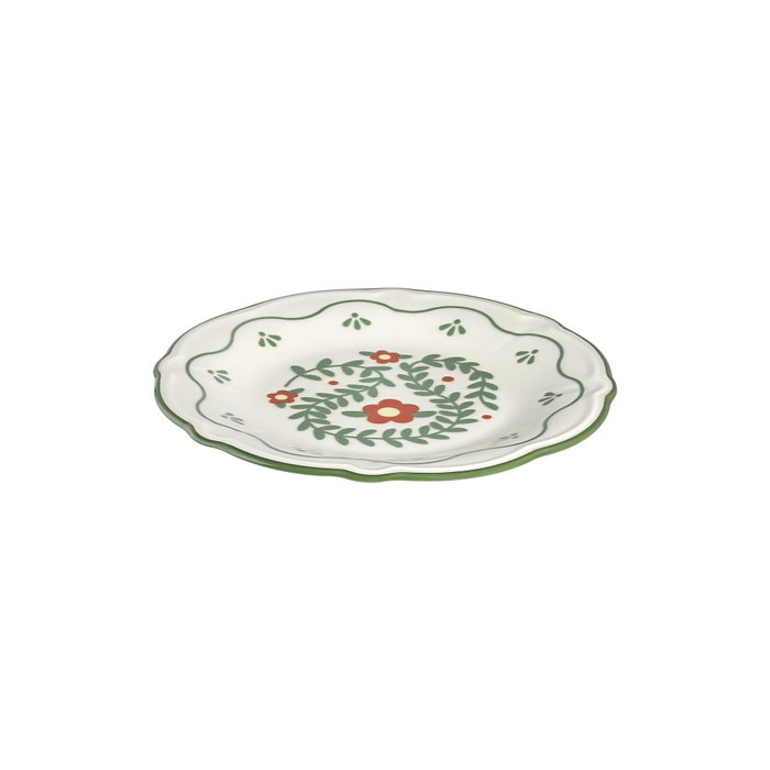 Hermia Marcelin Fulya 24 Ytkm Juego de cena de porcelana multicolor